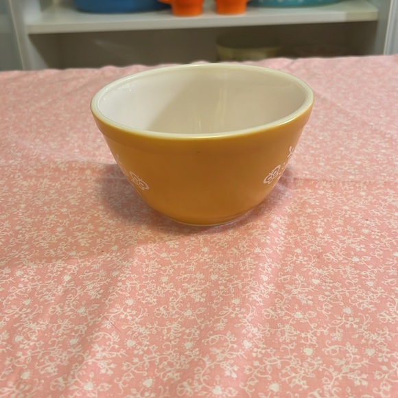 Pyrex Butterfly Gold 401 Mixing Bowl - Picture 2 of 6